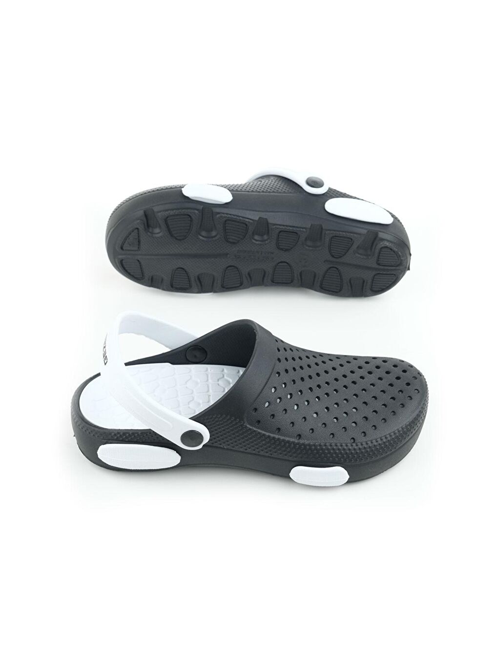 Siyah Yazlık Sabo Erkek Genç Terlik-4