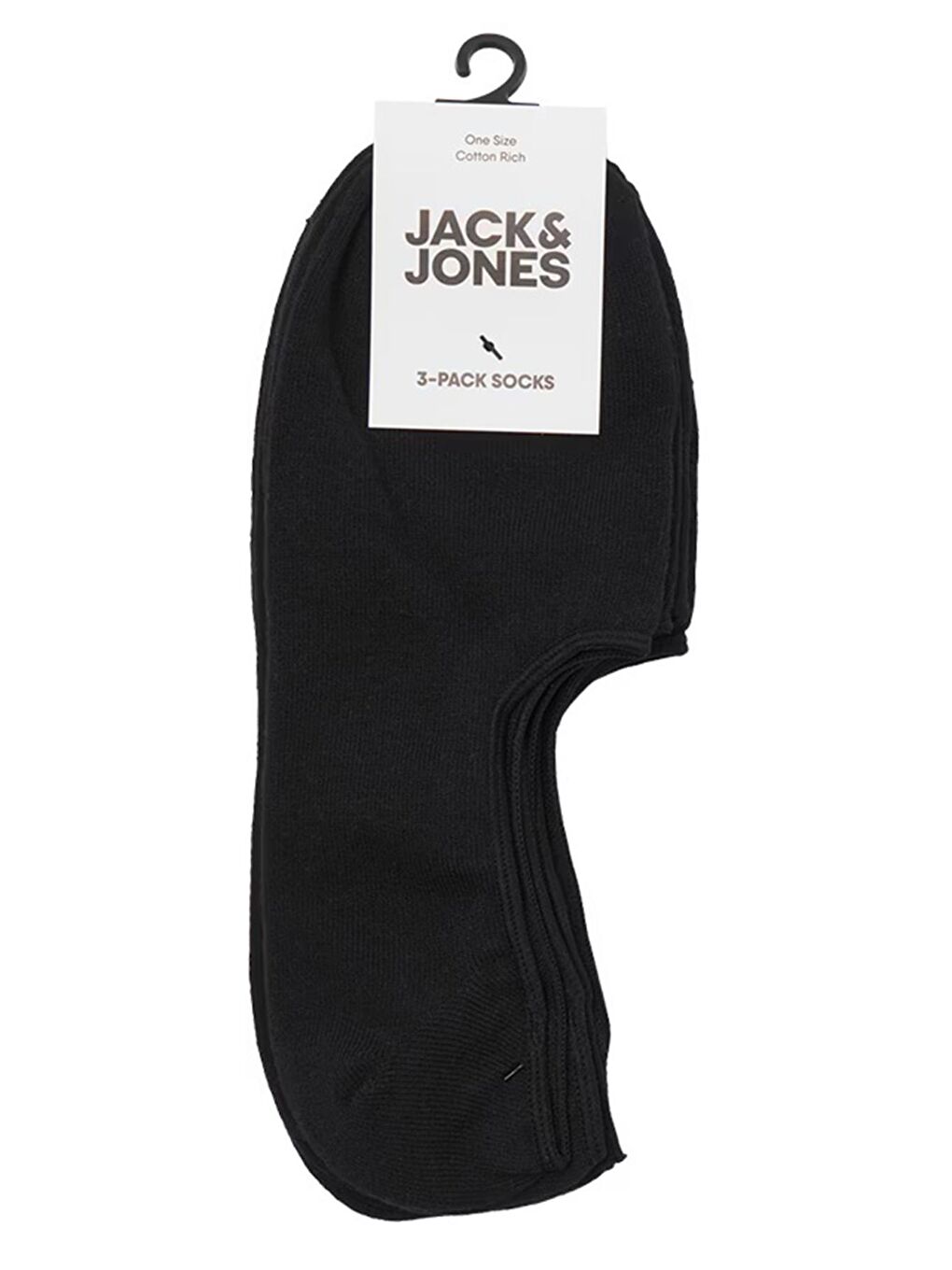 Jack & Jones Siyah Jacdouglas Pamuk Karışımlı 3 Pack Erkek Çorap 12260080 - 2