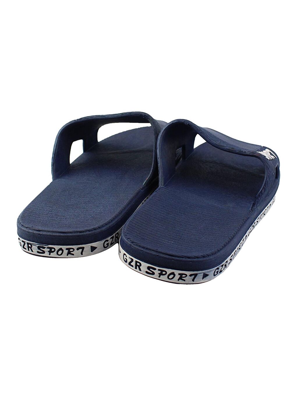 Lacivert Yazlık Kaydırmaz Taban Erkek Terlik-2