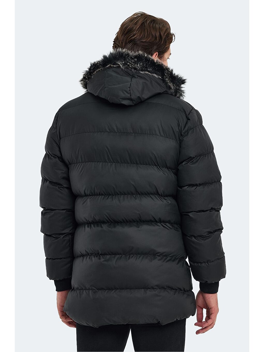 HARSHAL Erkek Şişme Mont Siyah-1