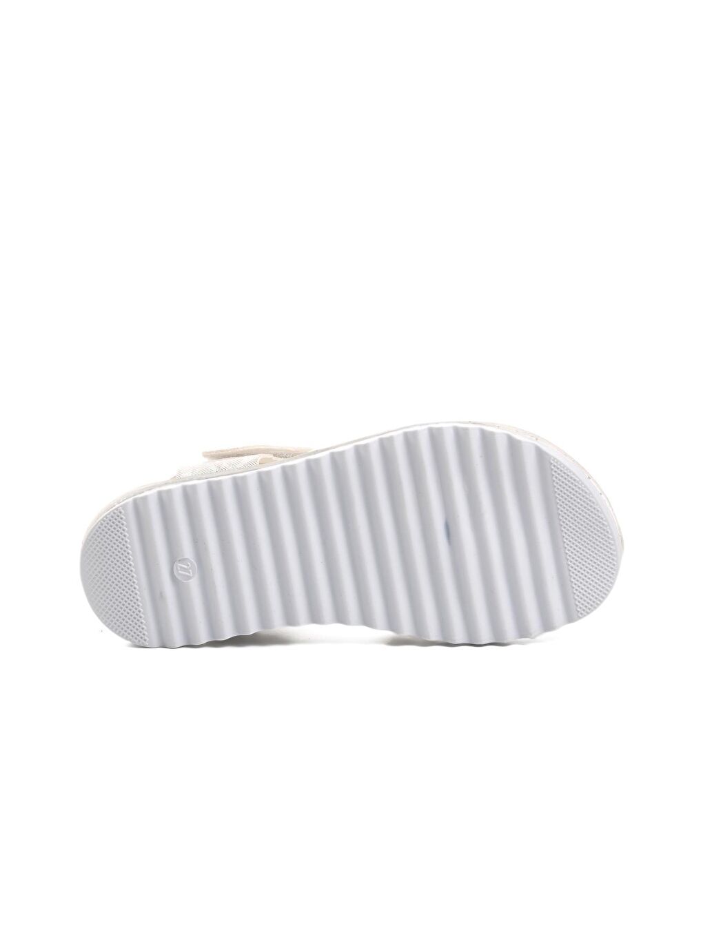 Arz 9000-P Beyaz Simli Kız Çocuk Sandalet-3