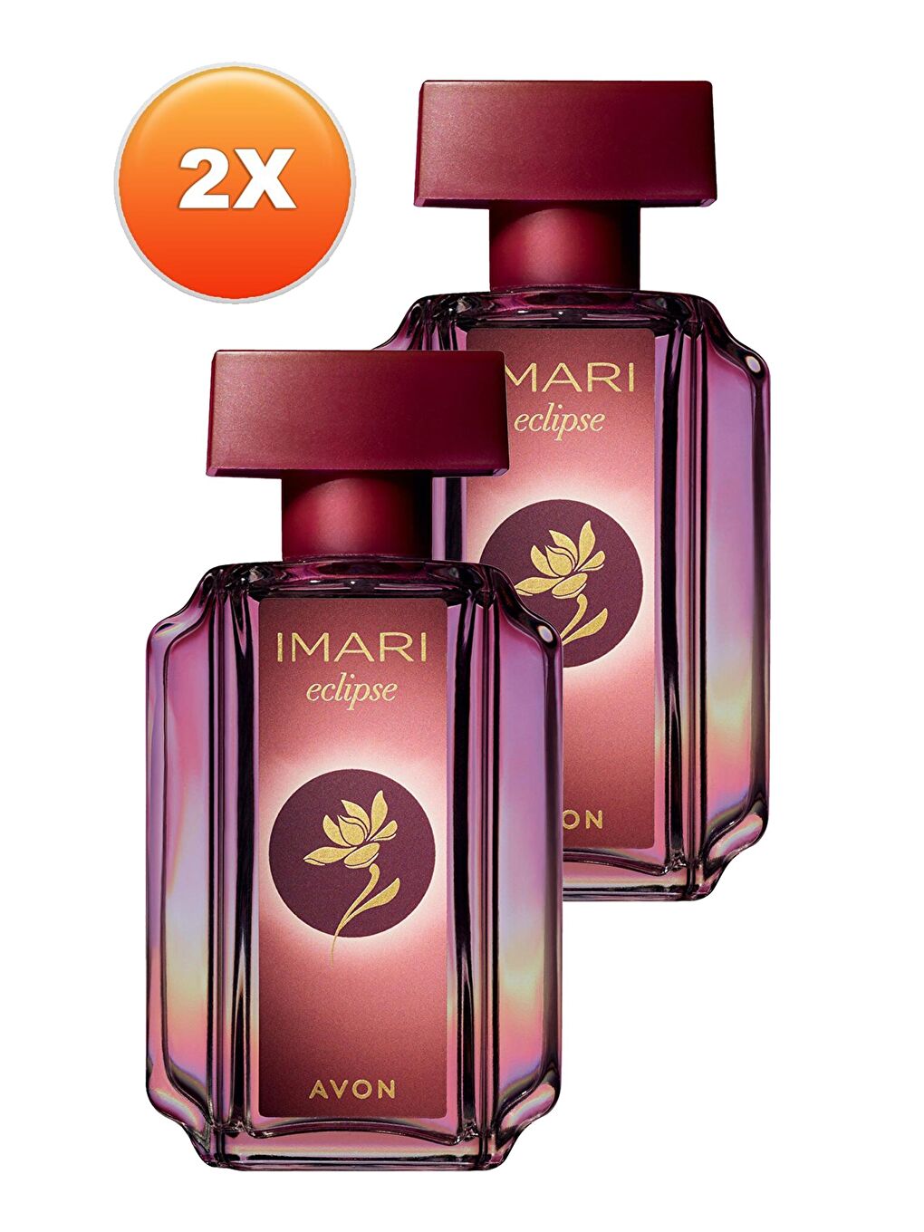 AVON Renksiz Imari Eclipse Kadın Parfüm Edt 50 Ml. İkili Set - 1