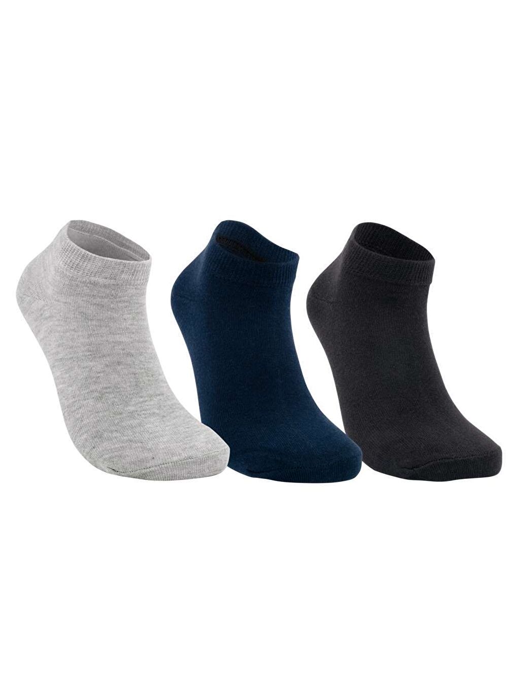 Skadi Mons Karışık Ankle 3 Pack Unisex Çorap