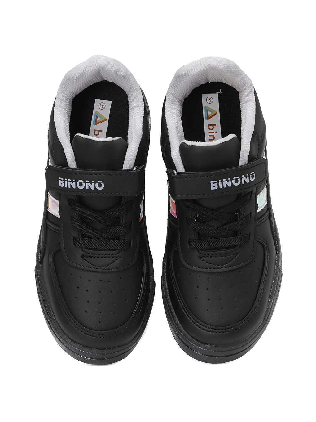 Binono BORIS F 3PR Siyah Kız Çocuk Sneaker - 3