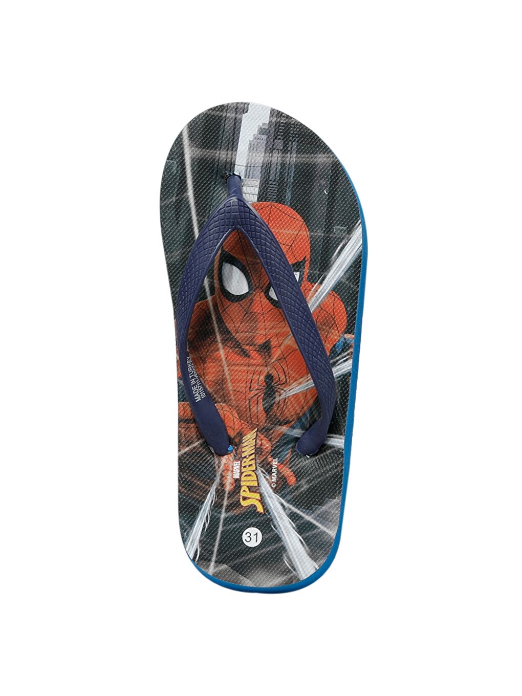 Spiderman VENAZA.F2FX Mavi Erkek Çocuk Terlik - 4