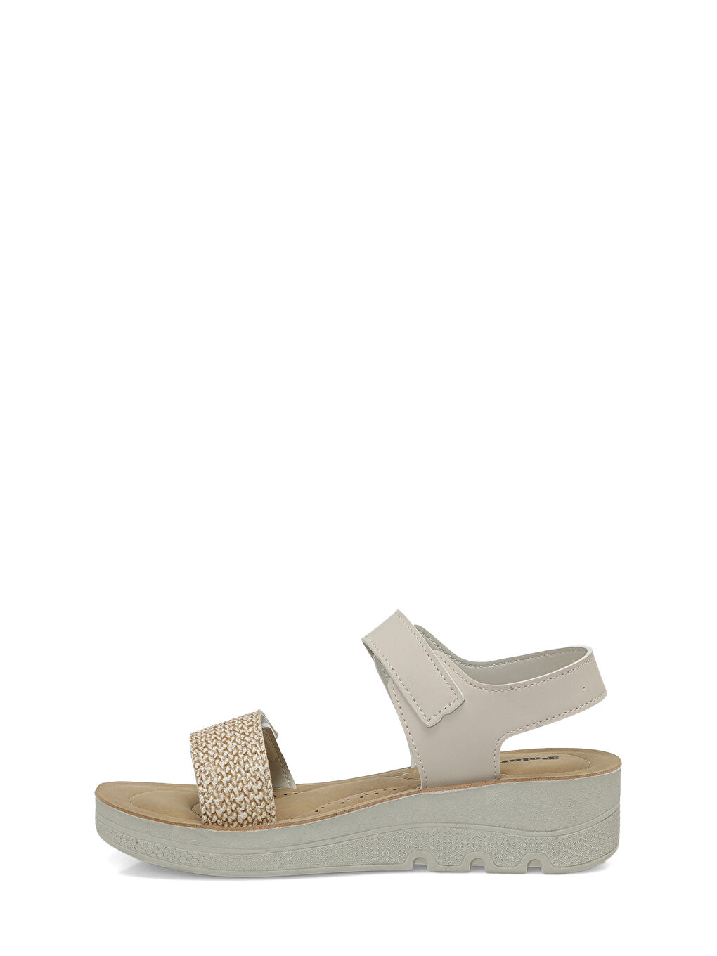 409105.Z Bej Kadın Comfort Sandalet-2