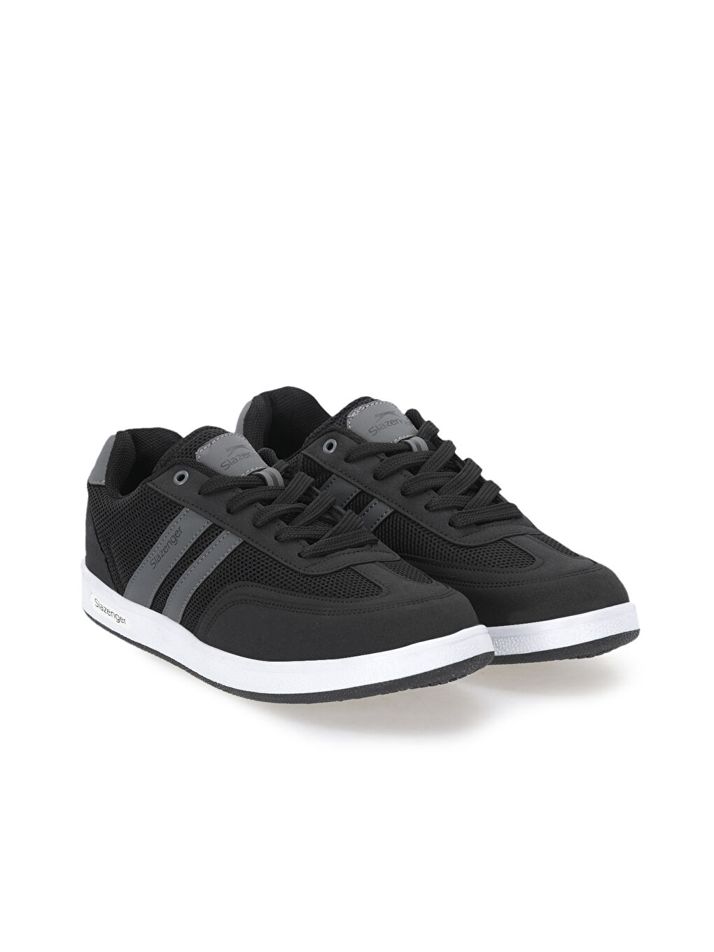 AGAIN I Erkek Siyah / Koyu Gri Günlük Spor Ayakkabısı-1