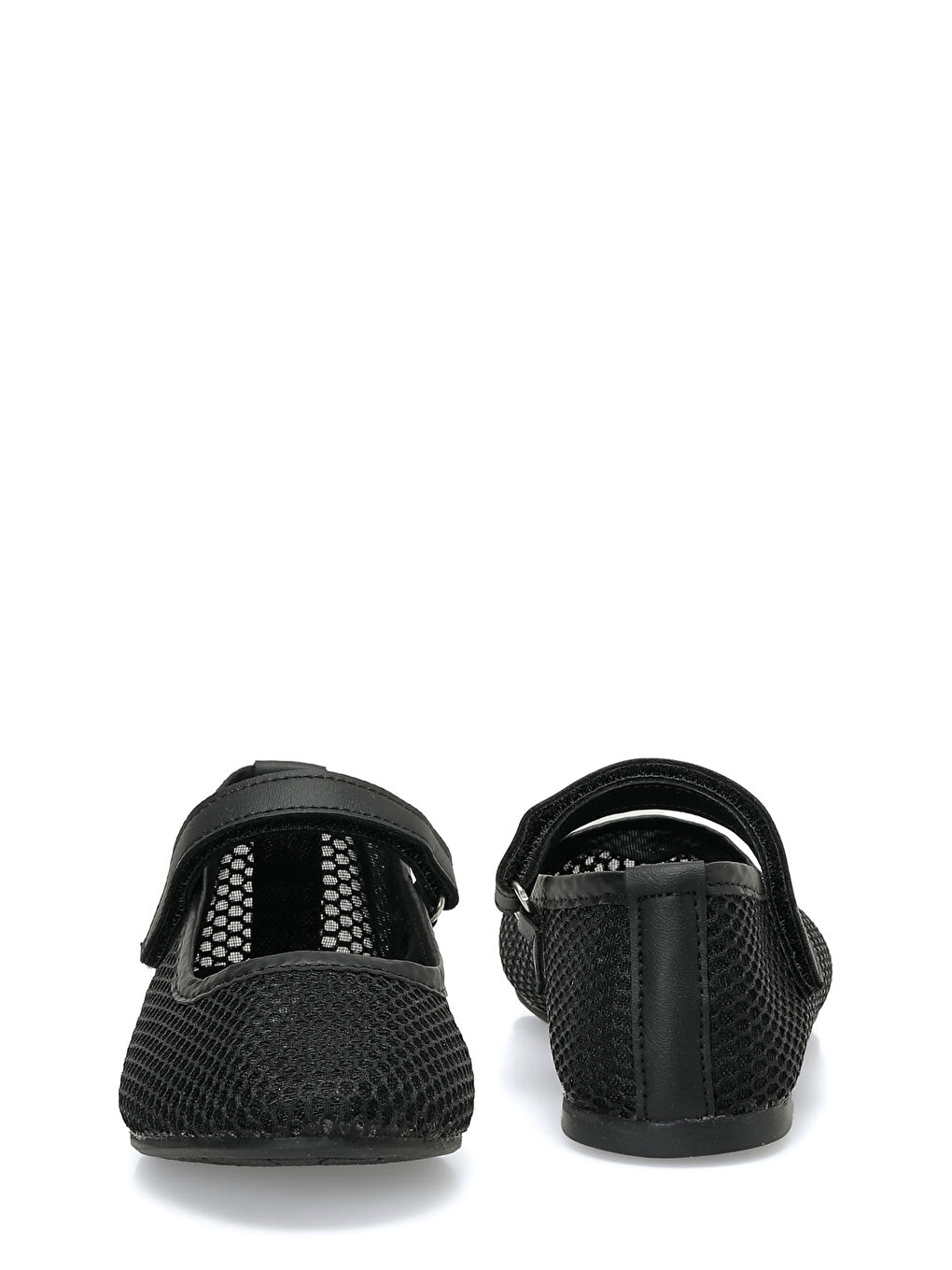 FULI.F Siyah Kız Çocuk Babet-4