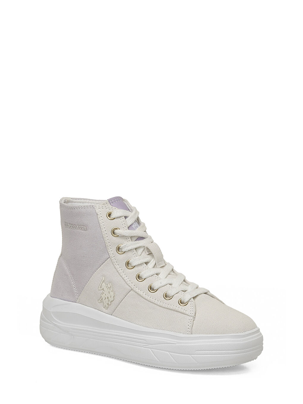 CLEBERAS JR Bej Kız Çocuk High Sneaker-1