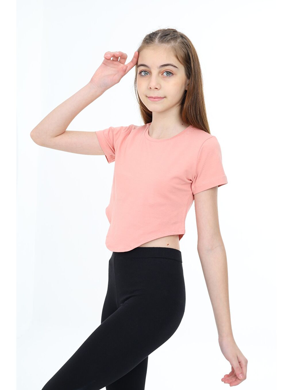 Mercan Kız Çocuk Tişört-1