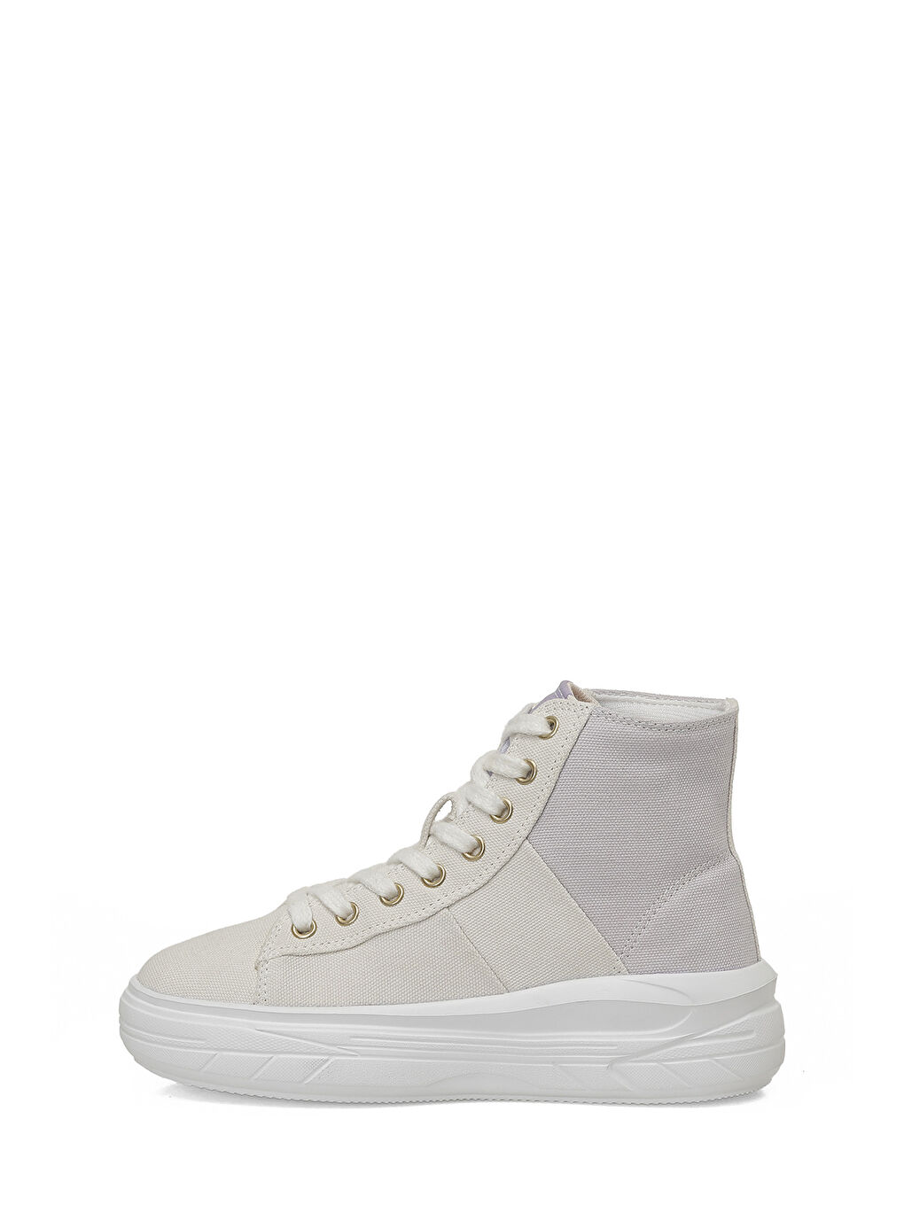 CLEBERAS JR Bej Kız Çocuk High Sneaker-2