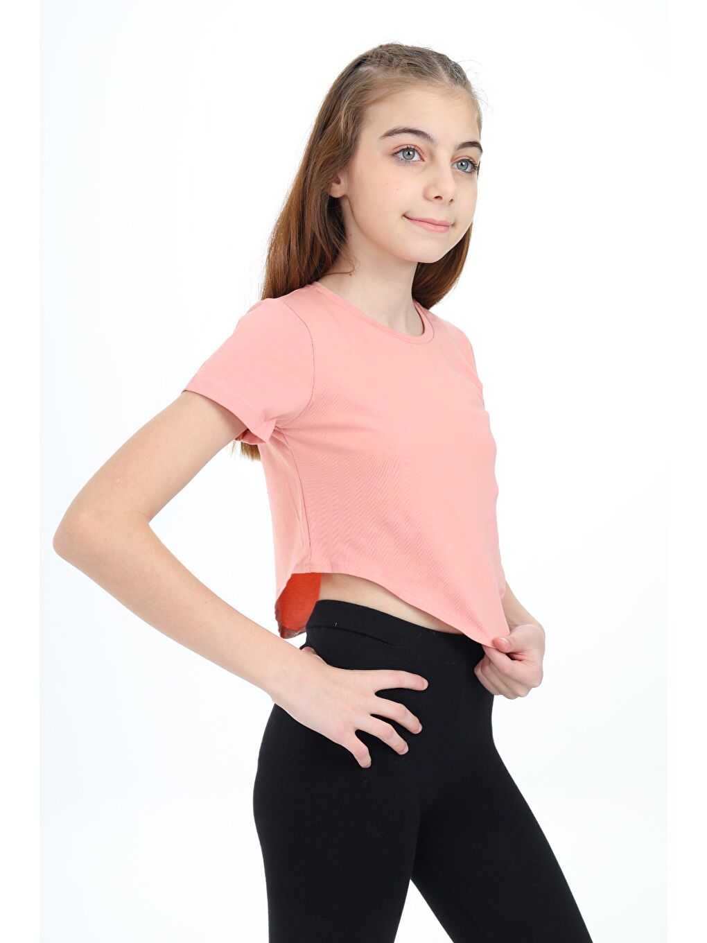 Mercan Kız Çocuk Tişört-2