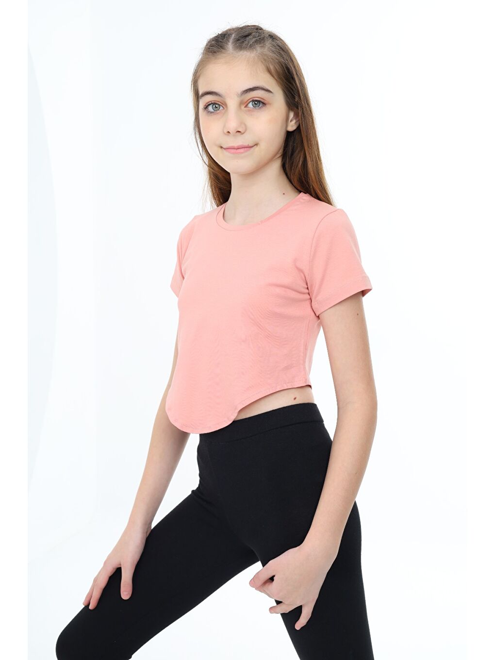 Mercan Kız Çocuk Tişört-3