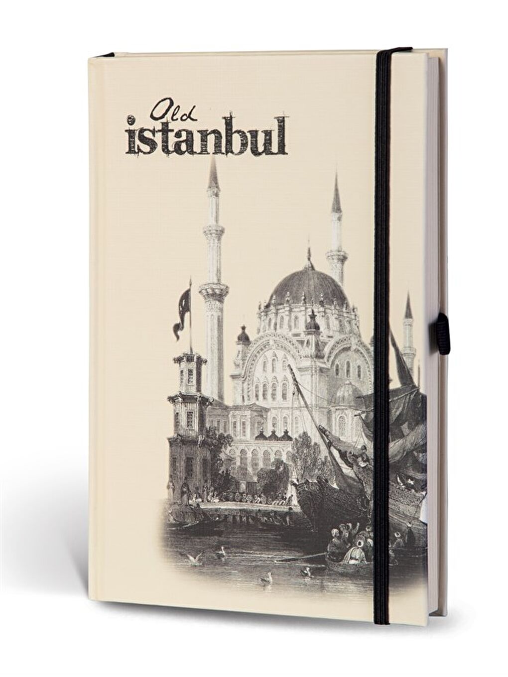 Eski İstanbul Cep Journal Çiz Last Dolmabahçe Cami-1