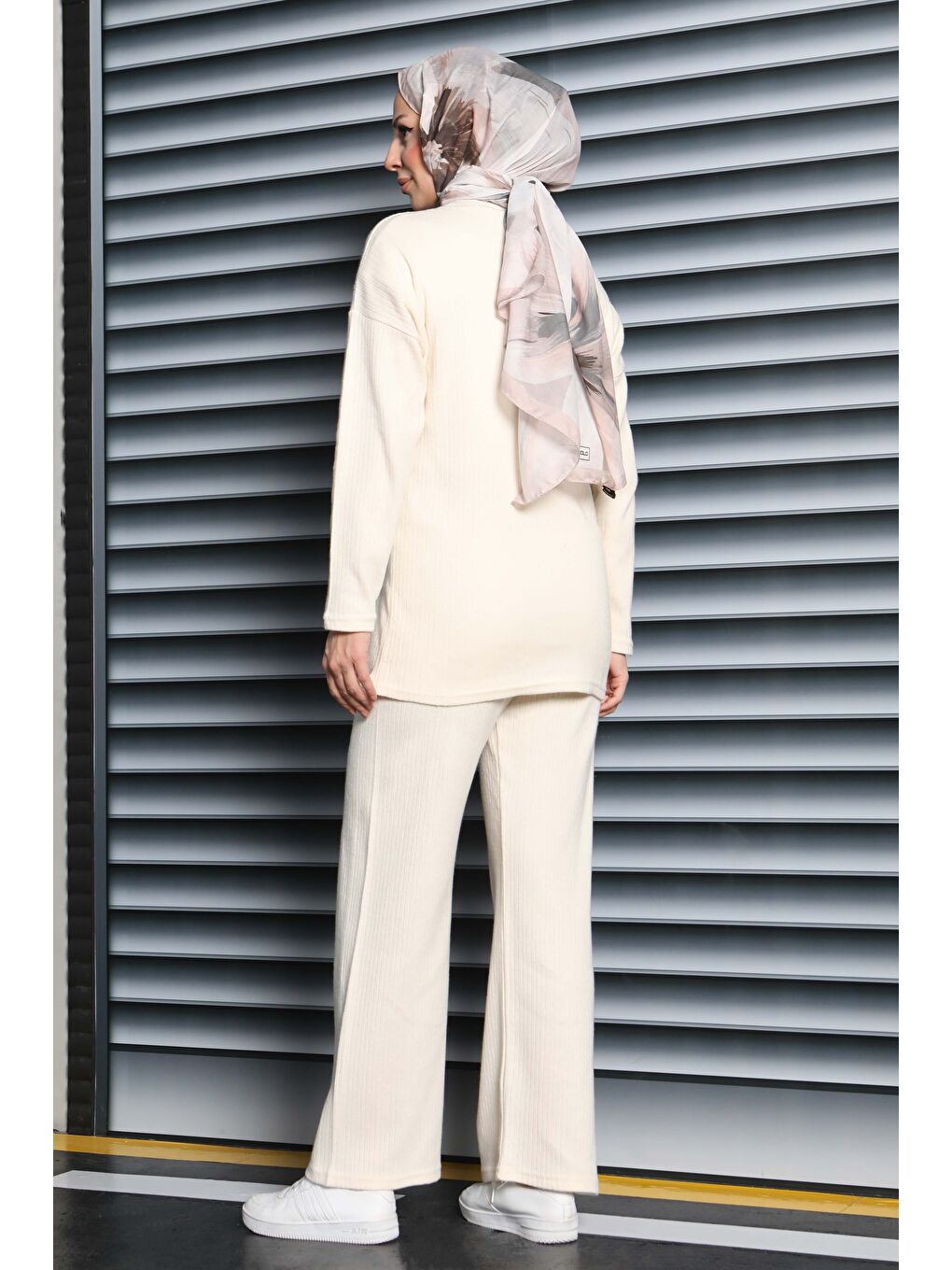 İnterlok Kaşkorse İkili Takım Ekru - 27837-EKRU-4