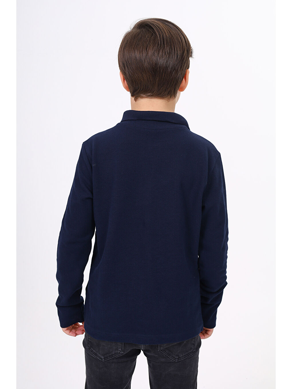 Toontoykids Lacivert Unisex Çocuk Nakışlı Tişört - 3