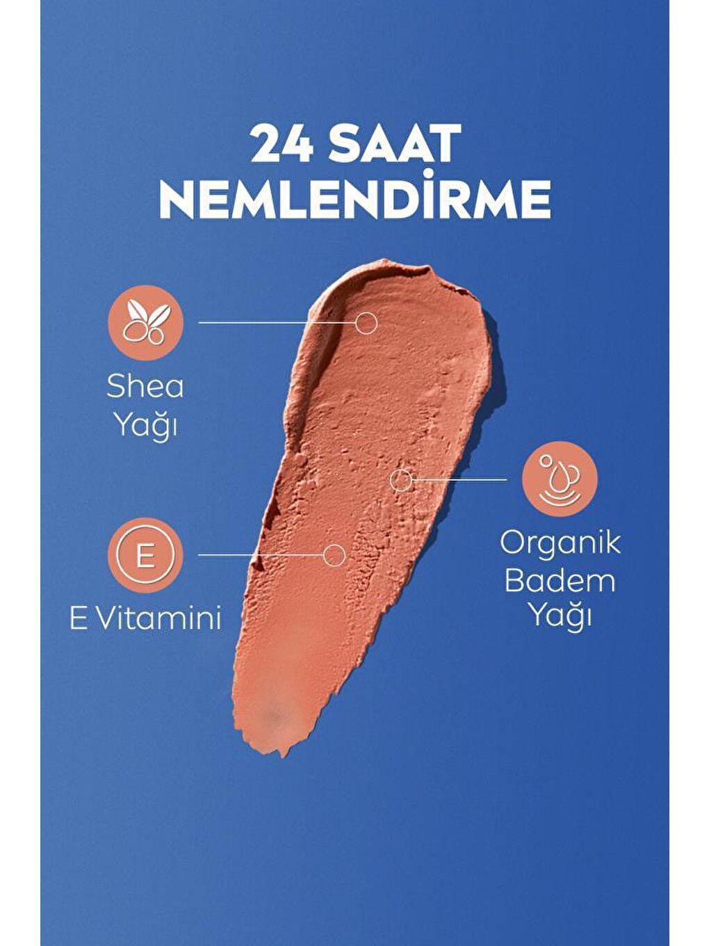 NIVEA Şeffaf Renkli Dudak Bakım Kremi SPF 30+ Dudak ve Yanaklar için - 3