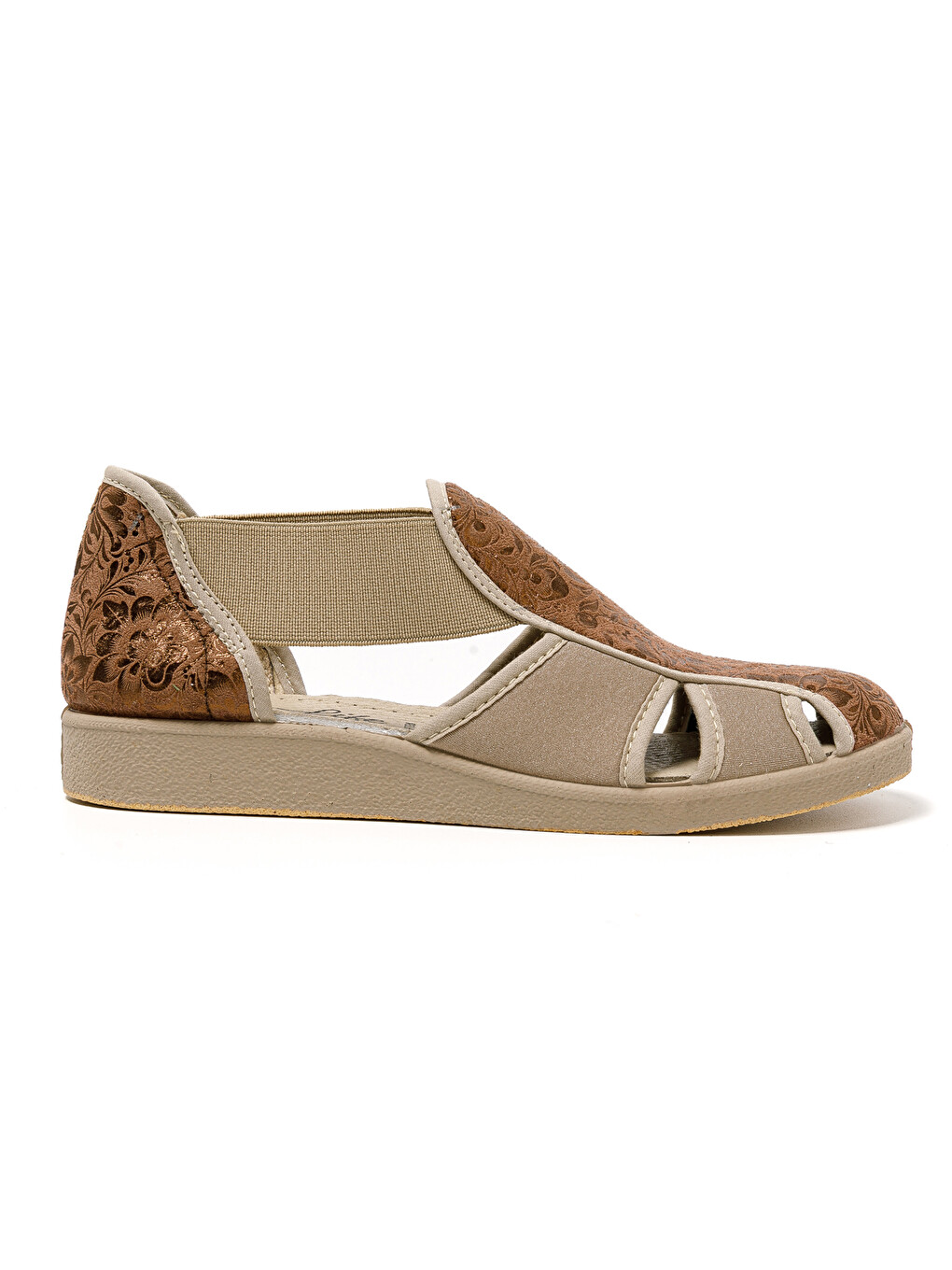 Kahverengi Kadın Sandalet 169 STRETCH WOMEN'S FOOTWEAR Brown
