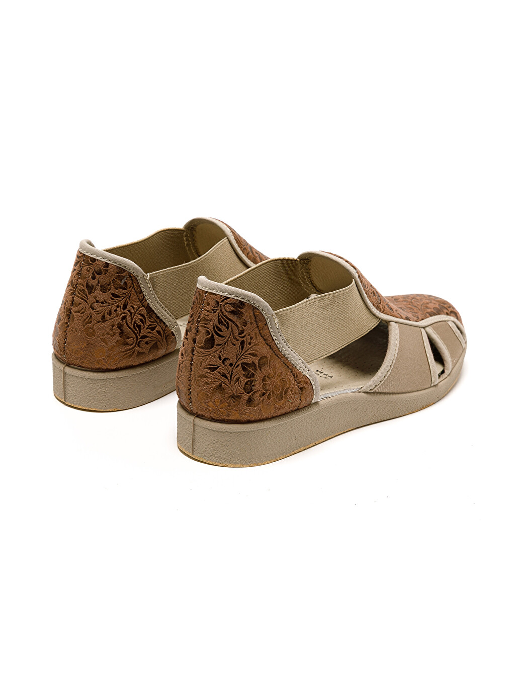 Kahverengi Kadın Sandalet 169 STRETCH WOMEN'S FOOTWEAR Brown-4