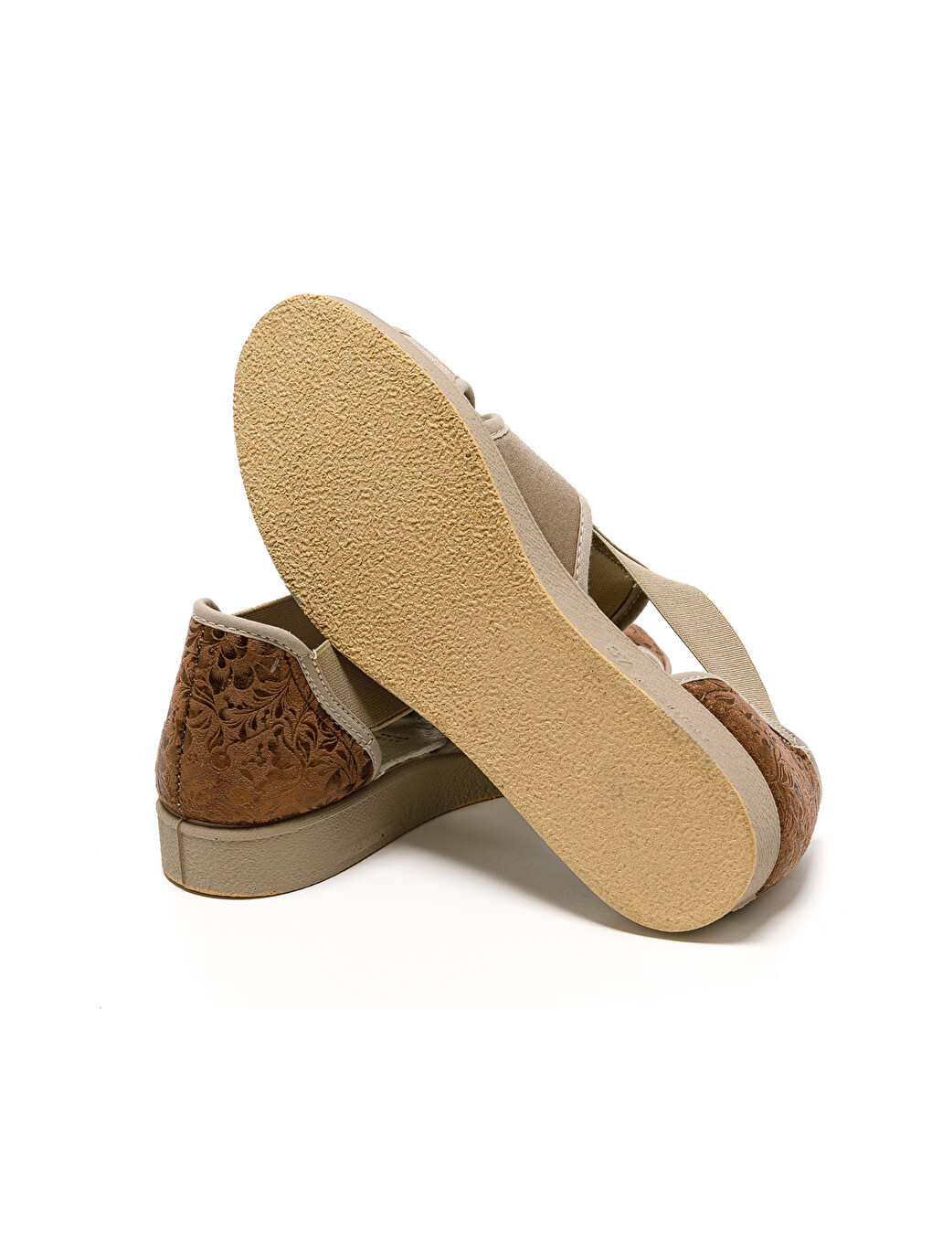 Kahverengi Kadın Sandalet 169 STRETCH WOMEN'S FOOTWEAR Brown-5