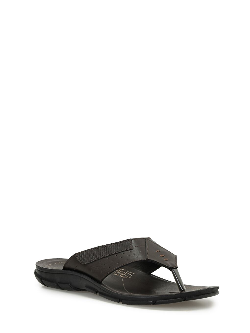 410024.M Kahverengi Erkek Terlik-1