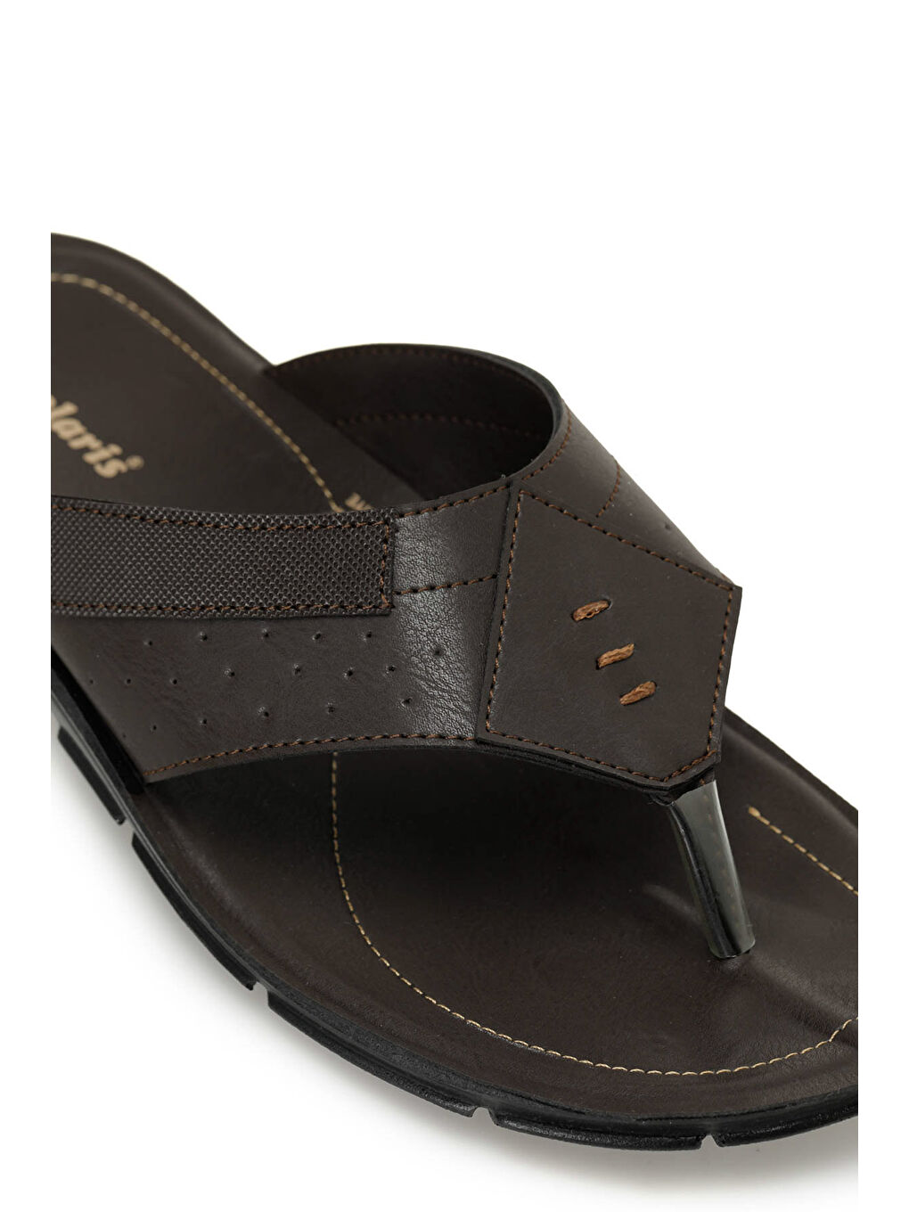 410024.M Kahverengi Erkek Terlik-6