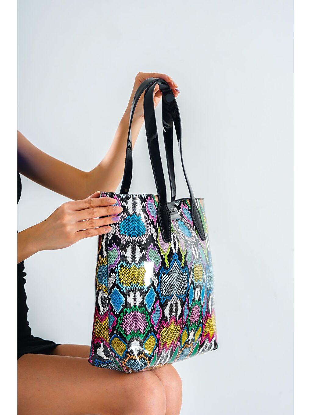 Karışık Bristol Kadın Omuz Çantası-1