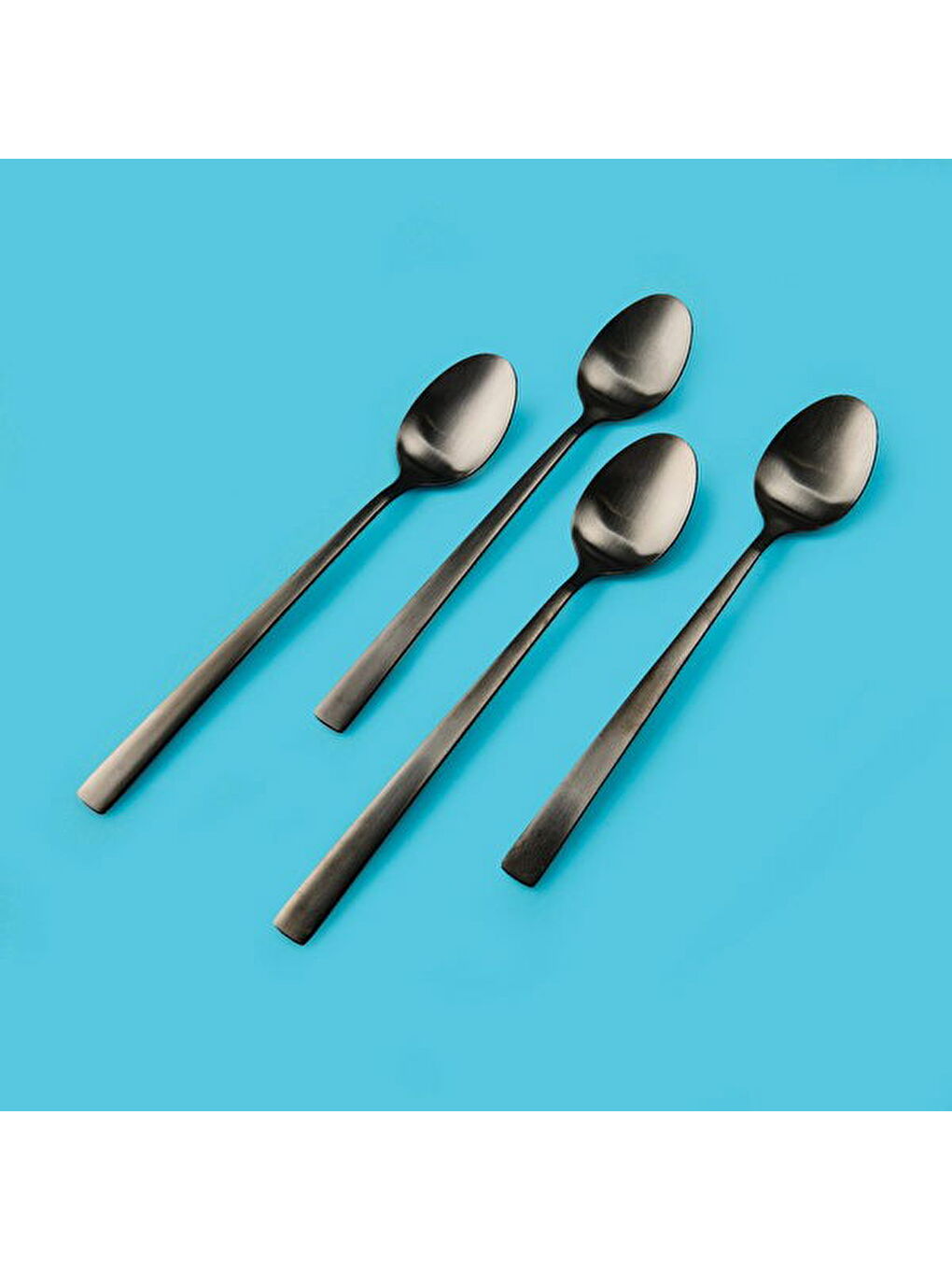 Servis Kaşığı - Siyah - 18 cm-1