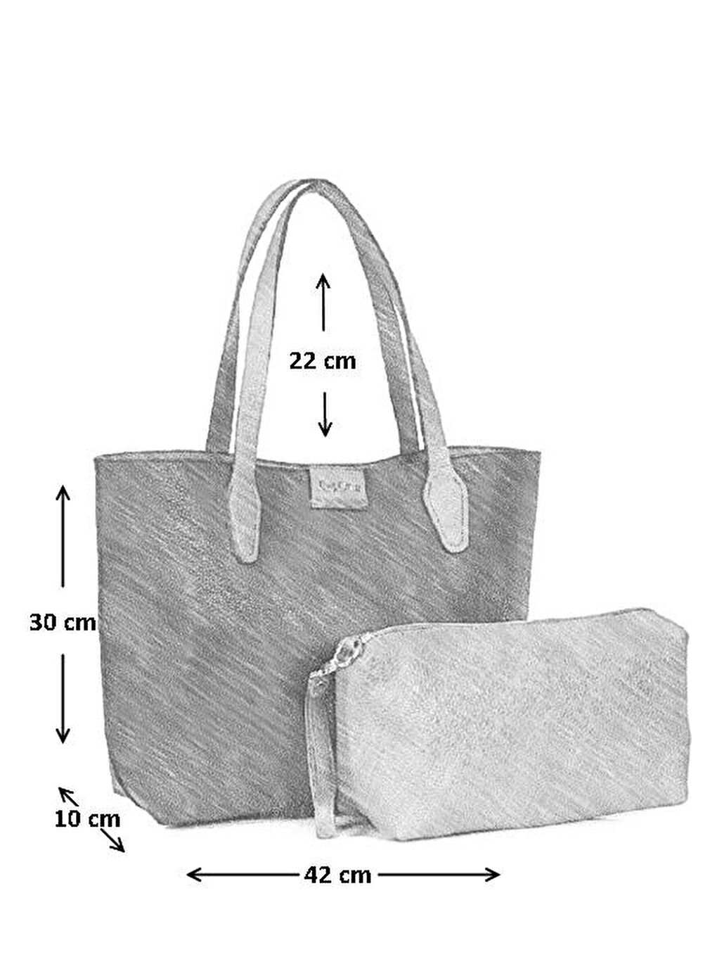 Karışık Bristol Kadın Omuz Çantası-4