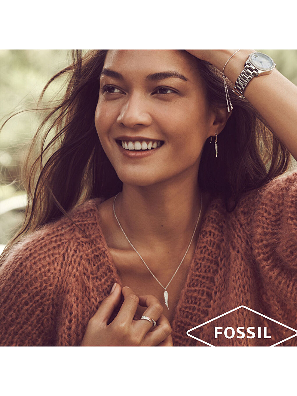 Gri FES4317 Kadın Kol Saati-2