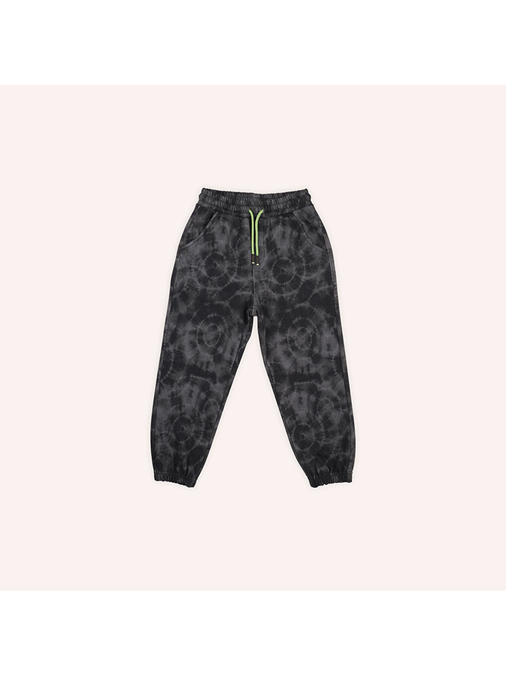 Siyah Erkek Çocuk Baskılı Eşofman Altı-2