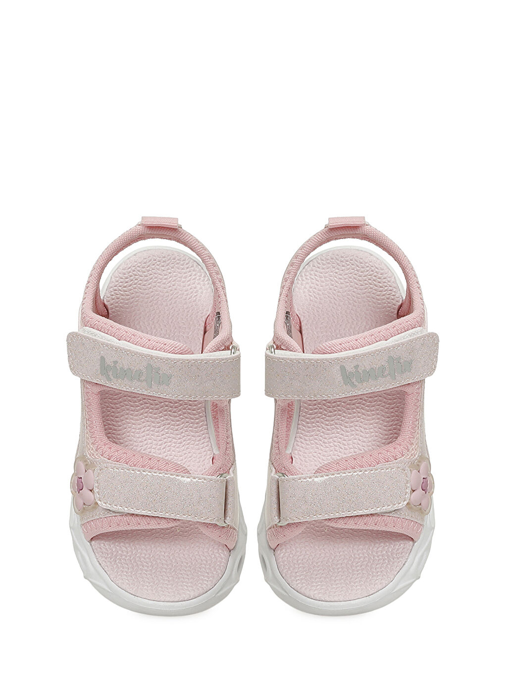 NINOVA B 6FX Pembe Kız Bebek Sandalet-3