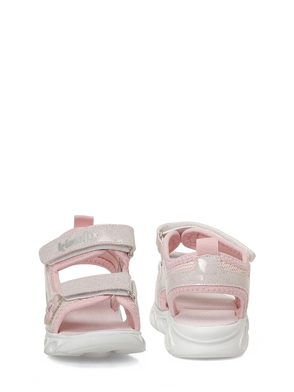 NINOVA B 6FX Pembe Kız Bebek Sandalet-4