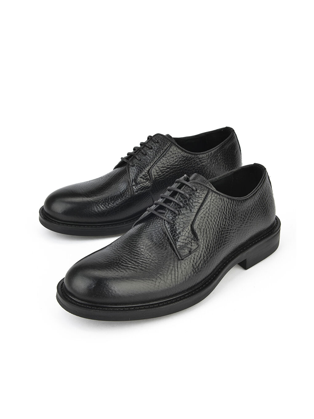 Erkek Hakiki Deri Ayakkabı 143986Z4131 Siyah