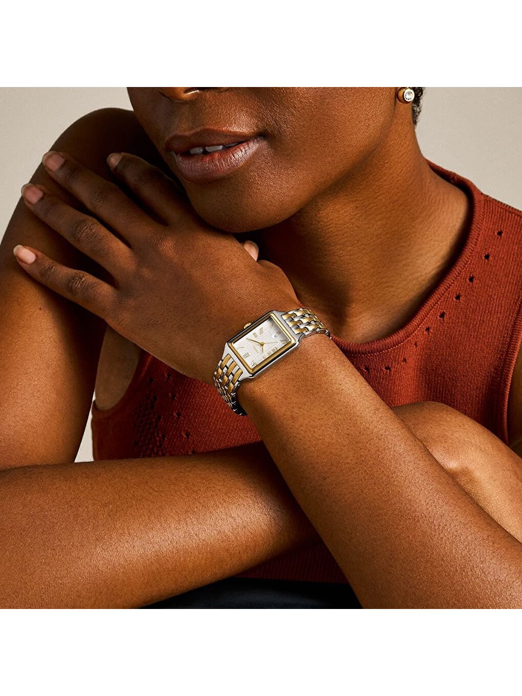 Sarı FES5368 Kadın Kol Saati-3