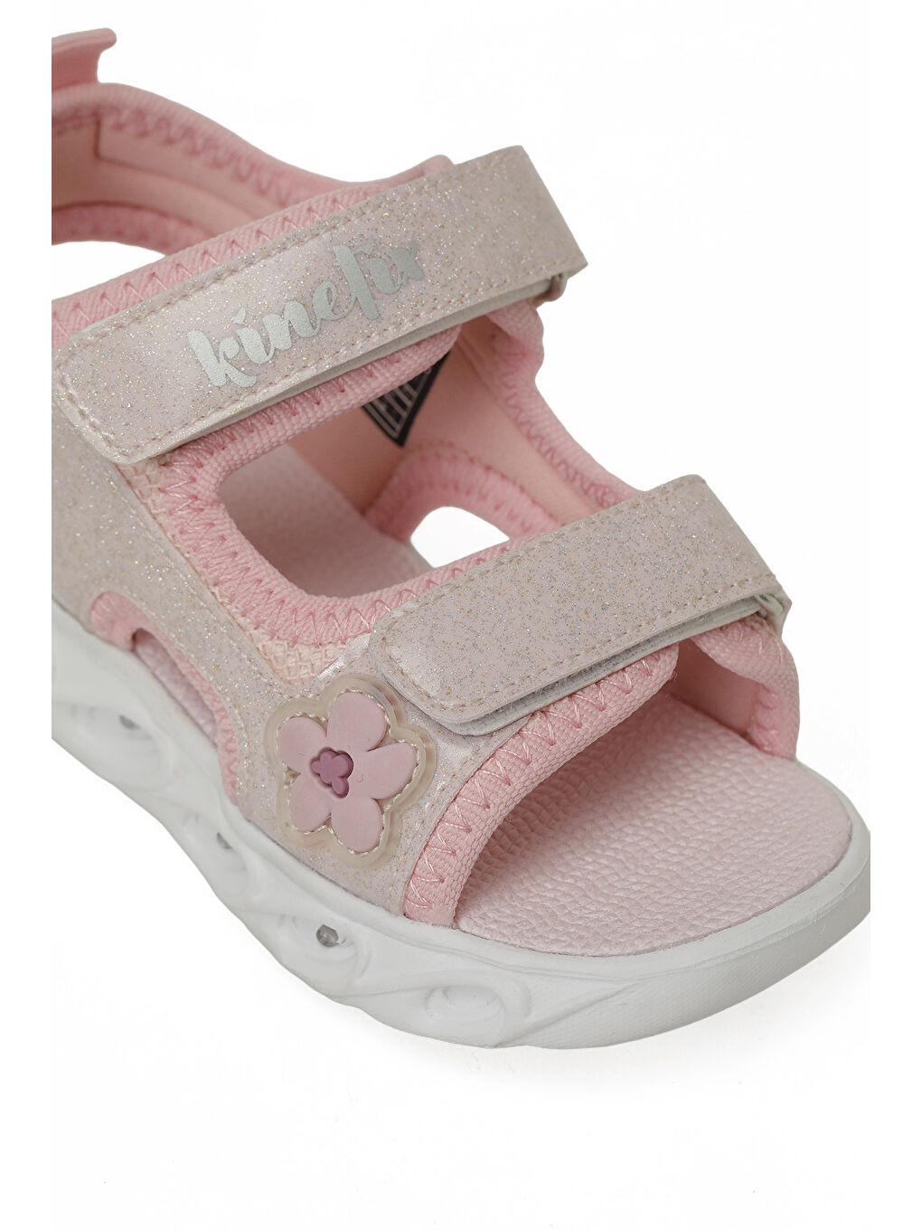 NINOVA B 6FX Pembe Kız Bebek Sandalet-6