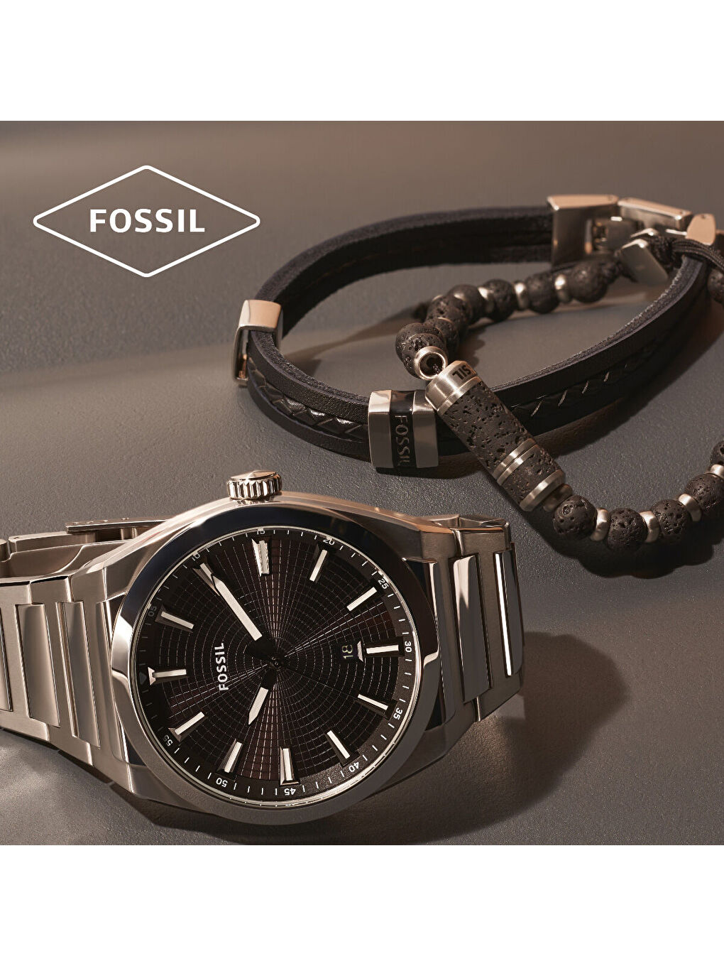 Gri FFS5821 Erkek Kol Saati-5