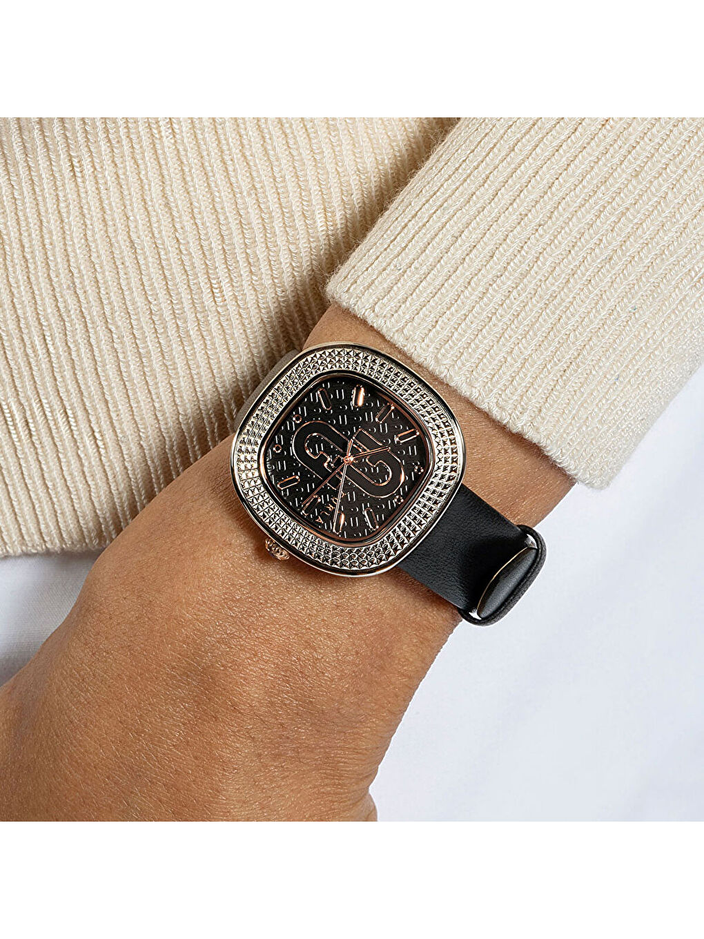 Siyah FRWW00048003L1 Kadın Kol Saati-5