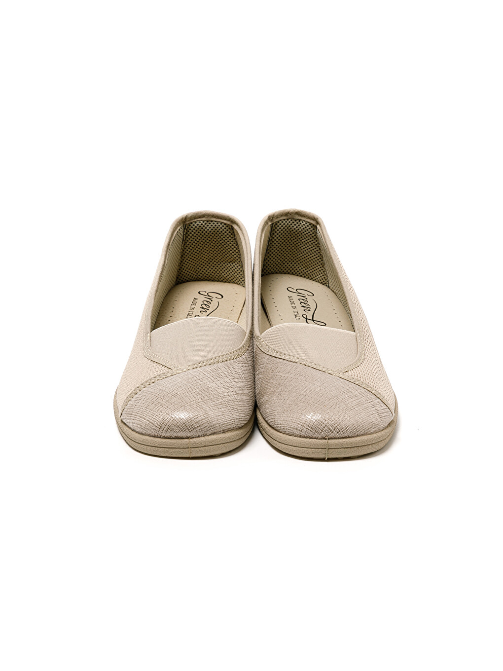 Bej Kadın Klasik Ayakkabı 7337 STRETCH WOMEN'S FOOTWEAR Beige-3