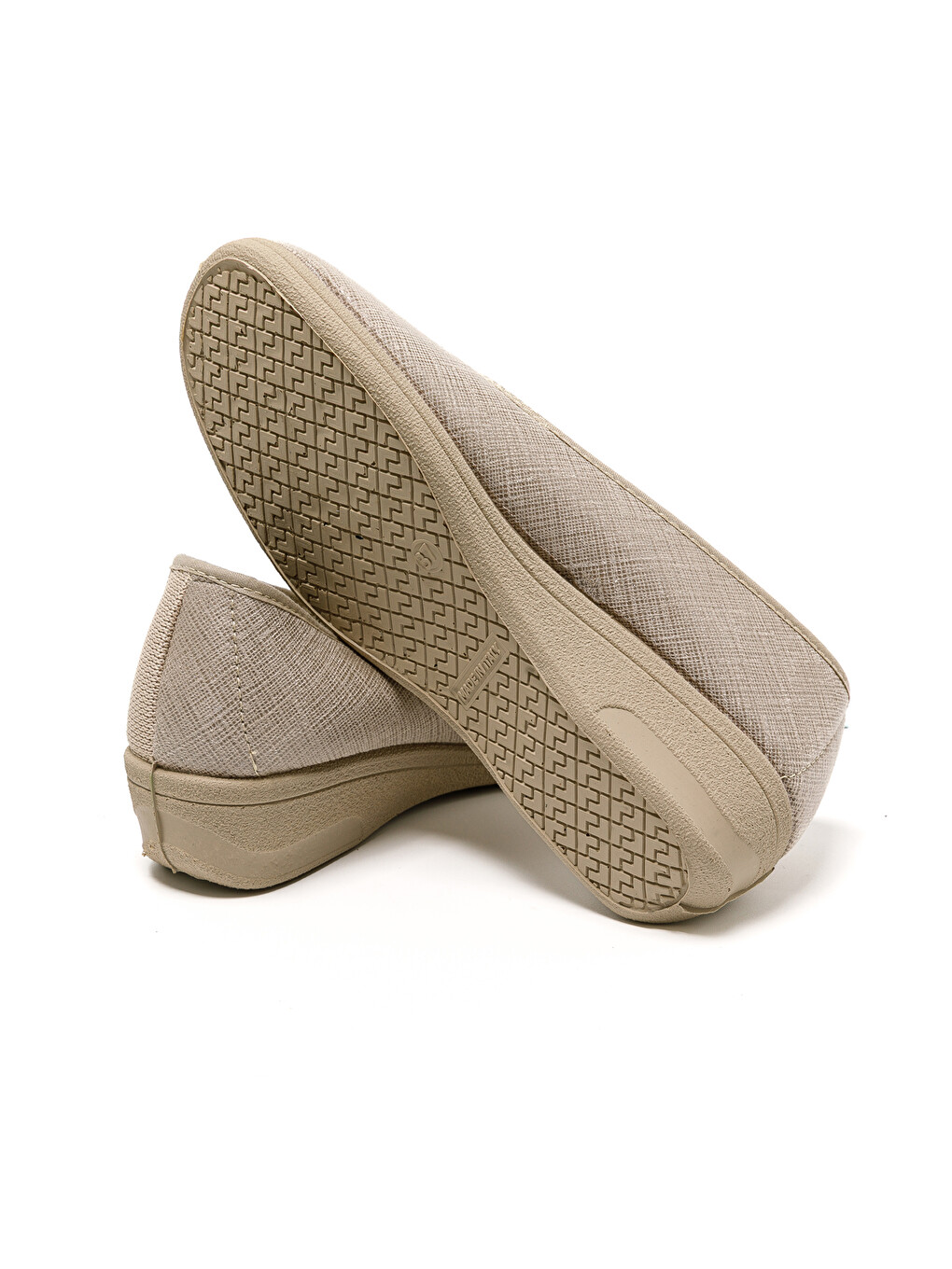Bej Kadın Klasik Ayakkabı 7337 STRETCH WOMEN'S FOOTWEAR Beige-5