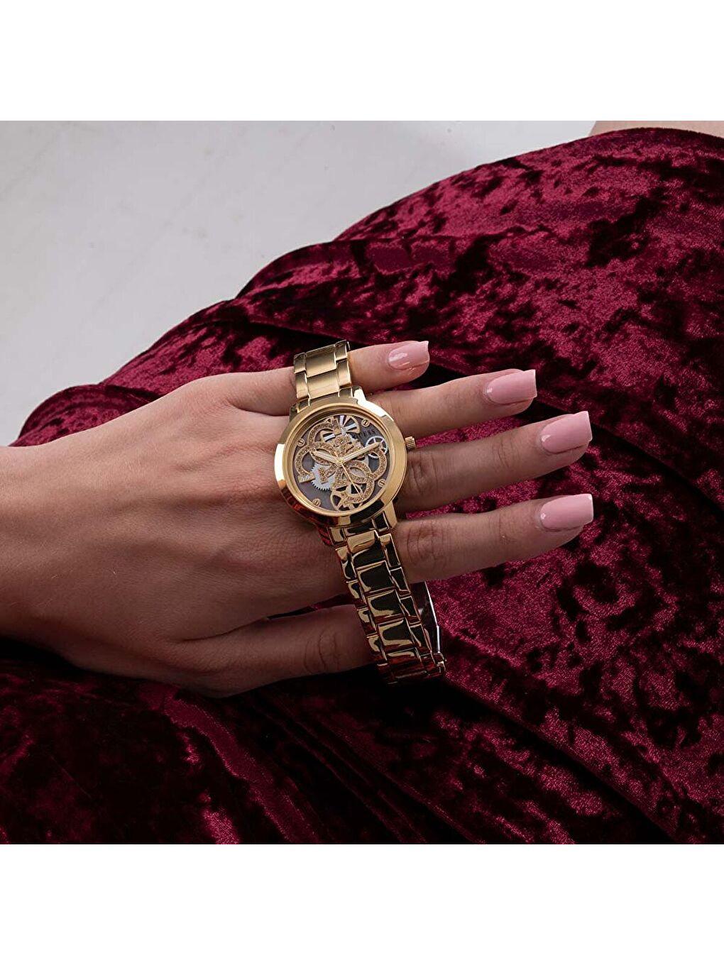 Sarı GUGW0300L2 Kadın Kol Saati-6