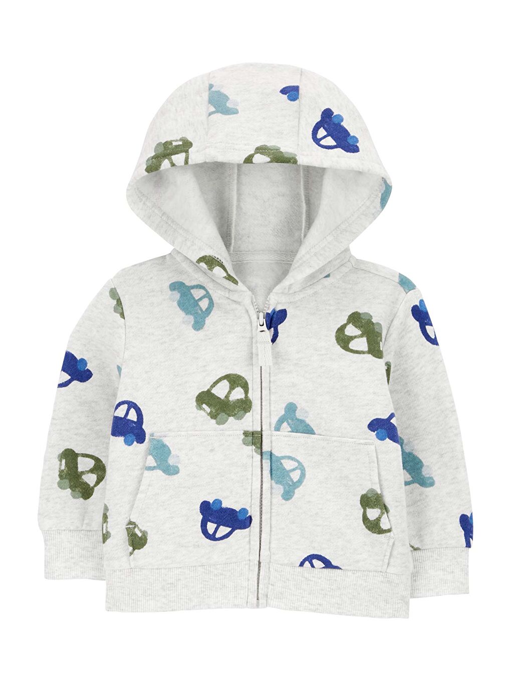 Carter's Gri Erkek Bebek  Fermuarlı Sweatshirt