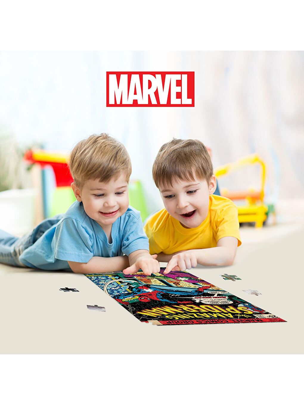 Prime 3D Renksiz Marvel Comics Spider-Man 300 Parça Puzzle 33194 - 1