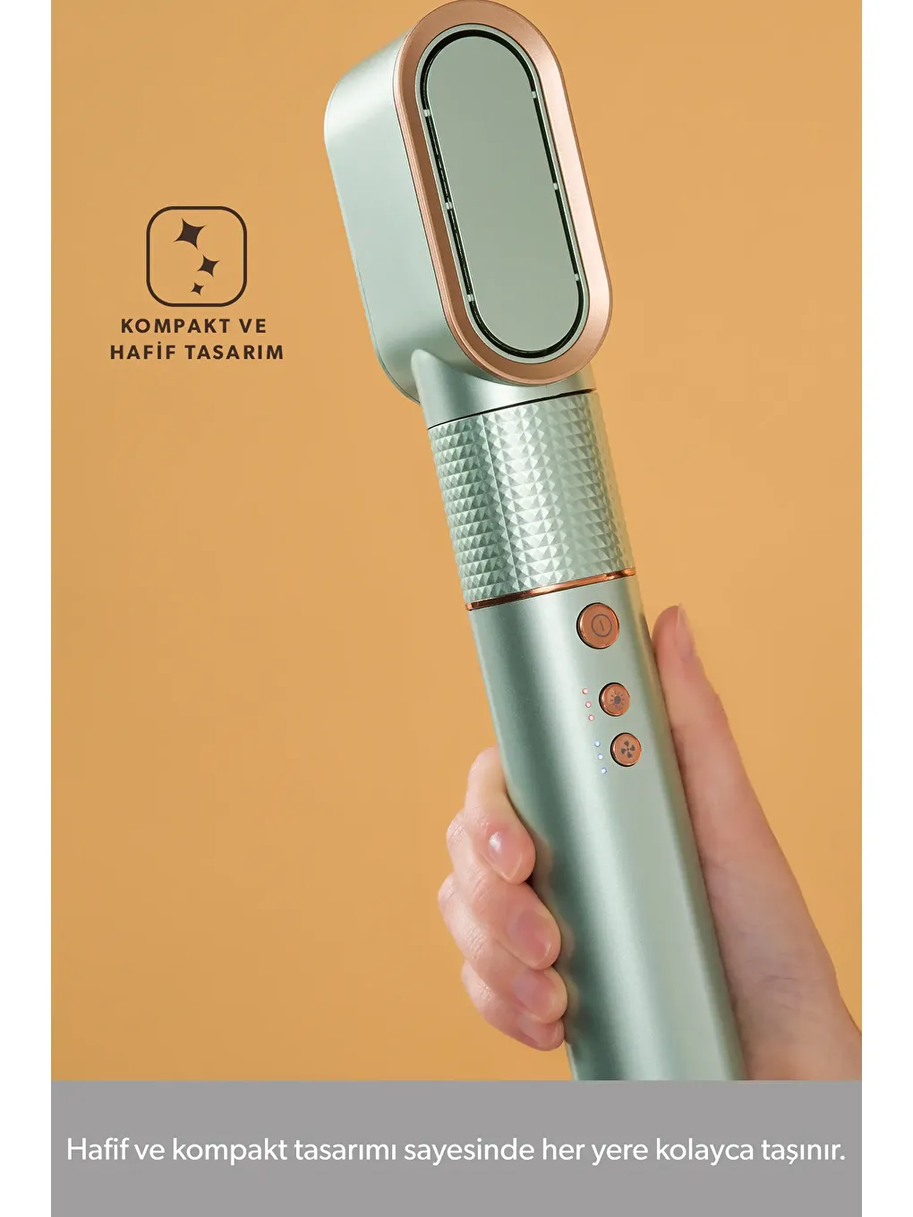 Hairmony 4606H Saç Kurutma ve Şekillendirme Seti Su Yeşili-1