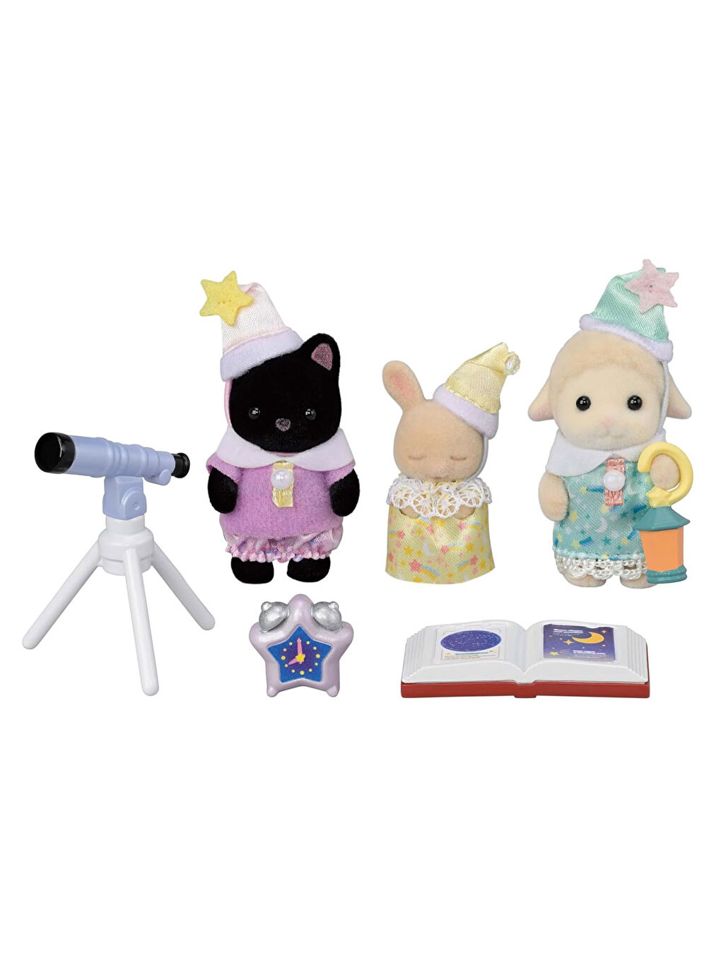 Sylvanian Families Renksiz Anaokulu Arkadaşları Pijama Partisi Üçlüsü 5750 - 2