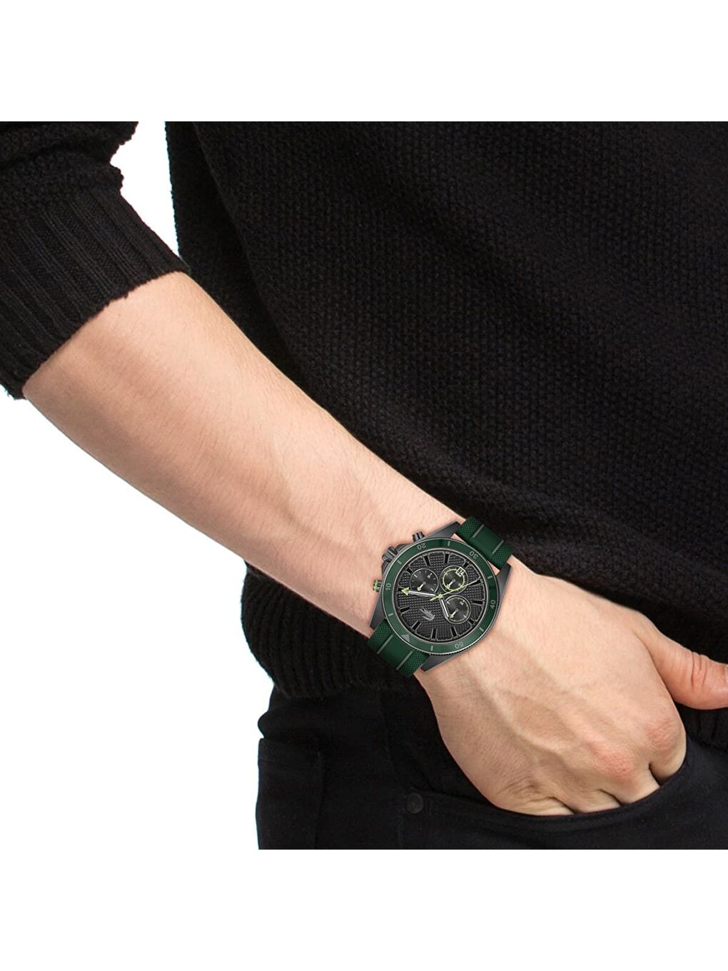 Yeşil LAC2011363 Erkek Kol Saati-4
