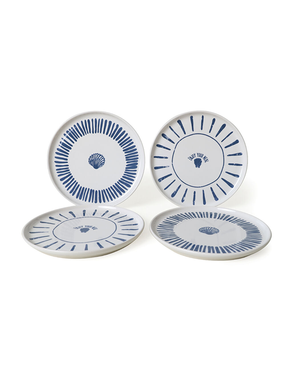 Karışık Ocean Muse Nordıc Pasta Tabağı 22 Cm 4 Adet-5