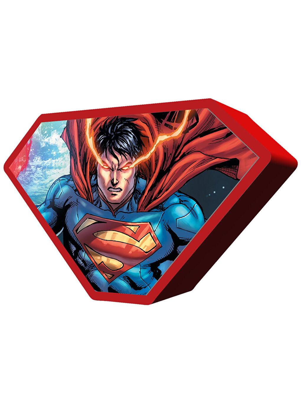 Prime 3D Renksiz Superman 300 Parça Puzzle 35591 - Metal Kutu