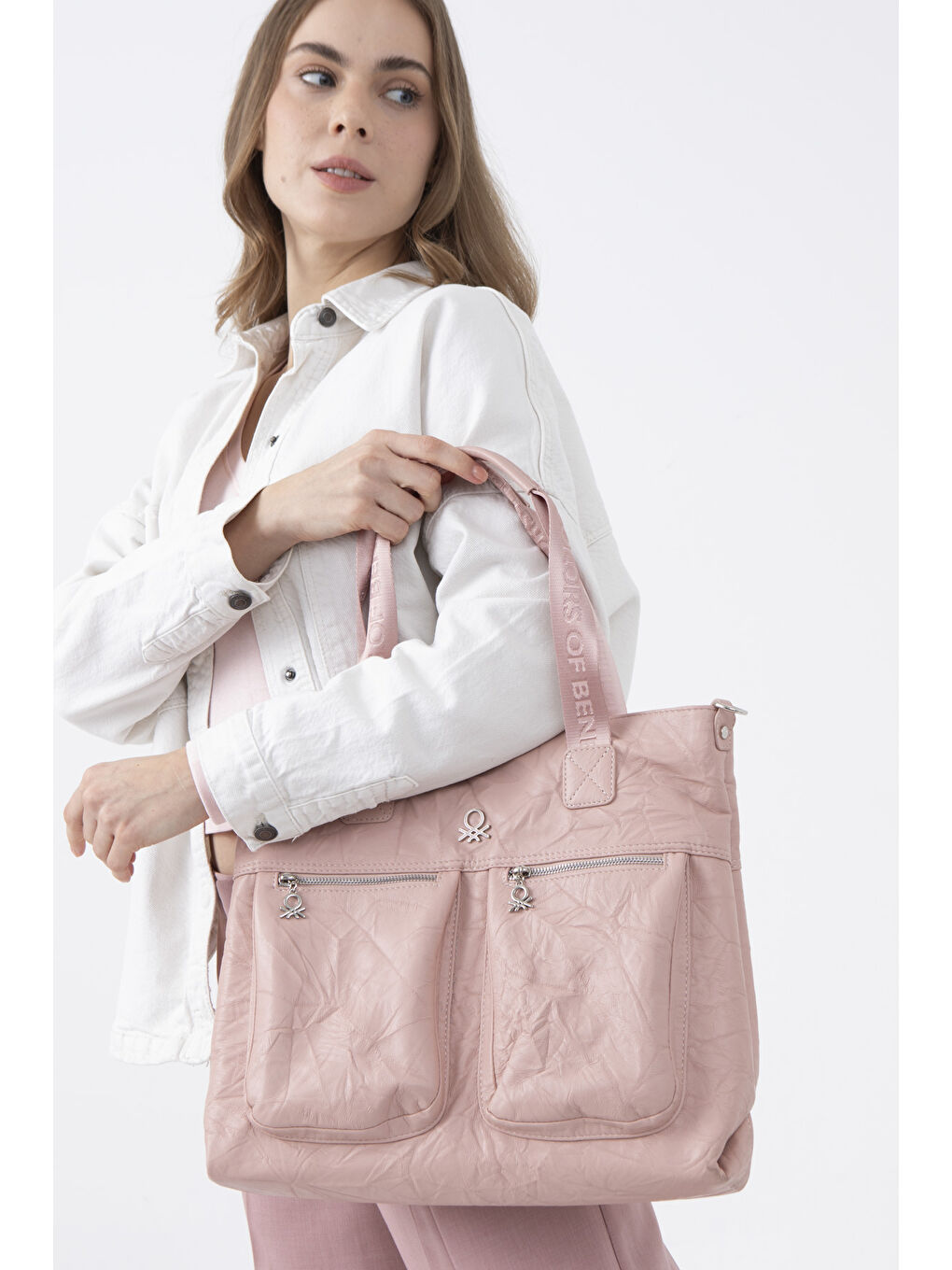 Kadin Kol Çantasi Pembe BNT1472-1