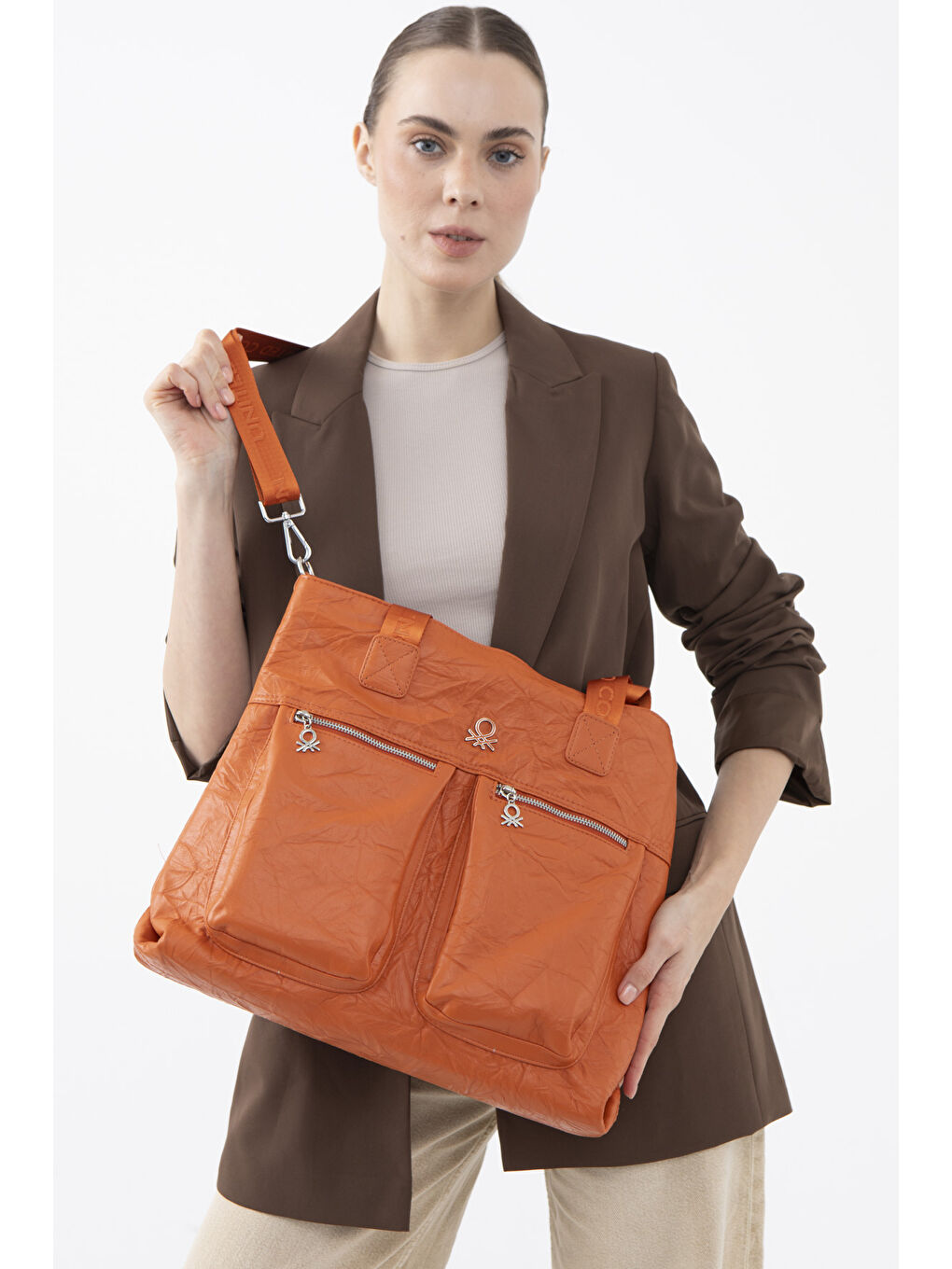 Kadin Kol Çantasi Turuncu BNT1472-1